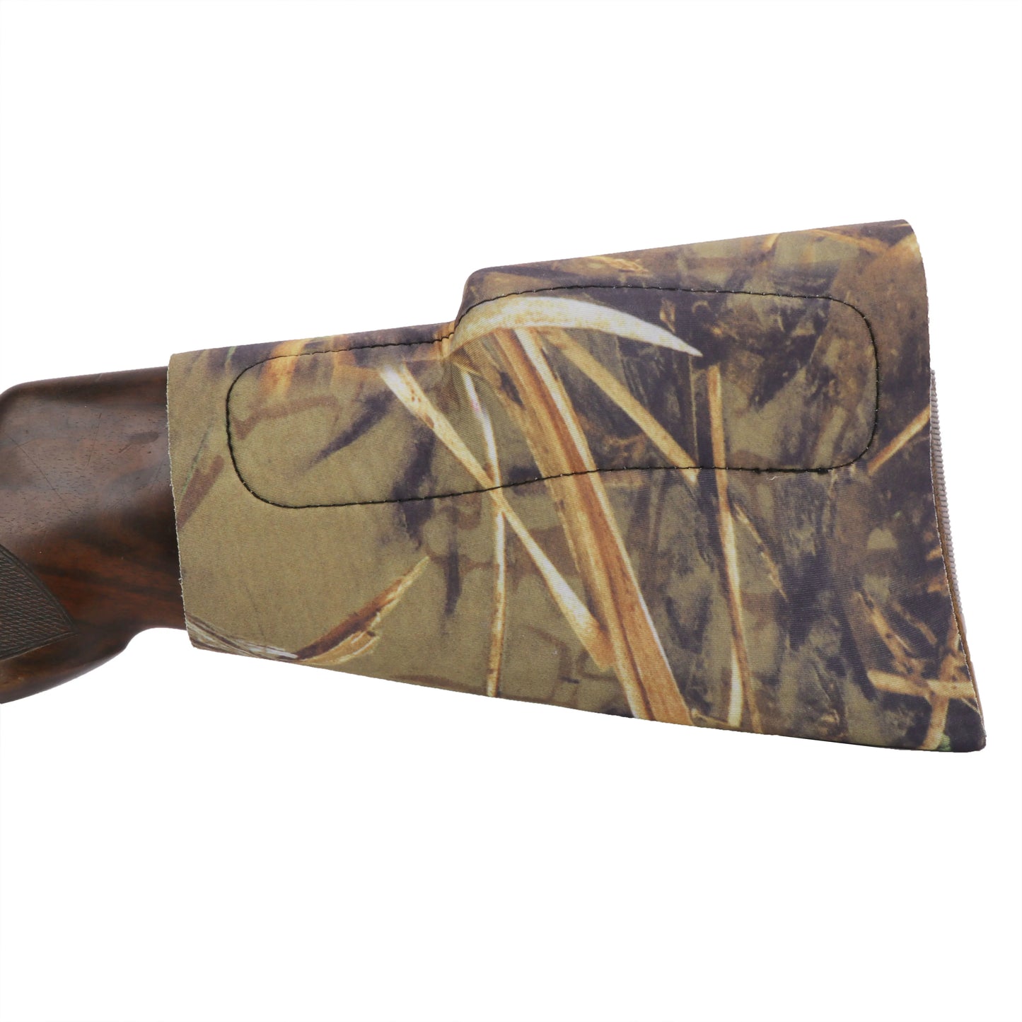 Tourbon Camo Cheek Rest Raiser Neoprene Buttstock Sleeve Non-slip Cover Slip On with 3 Pads Hunting Accessories