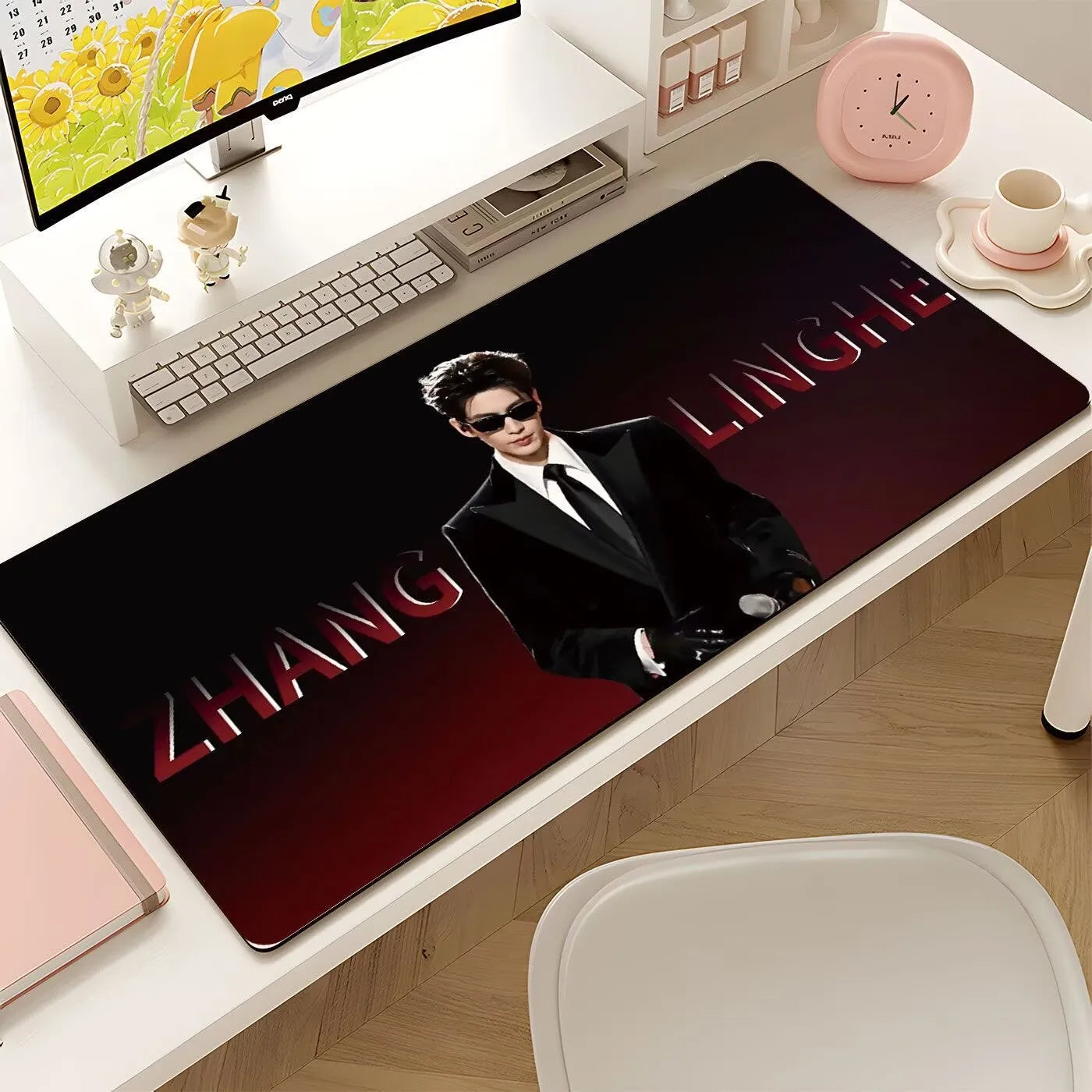 Zhang Linghe's oversized mouse pad, celebrity novel male protagonist keyboard pad, computer gaming dirt-resistant  anti-slip pad