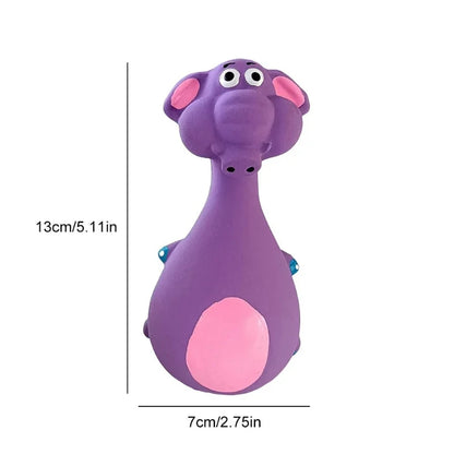 Pet Interactive Throwing Chewing Toys Bite Resistant Dog Play Toys Teeth Cleaning Training Toy for Dogs Puppy