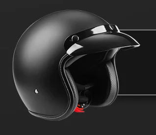 Motorcycle Retro Motorcycle Helmet Electric Vehicle Helmet Riding  3/4 Locomotive Helmet Motorcycle Equipments
