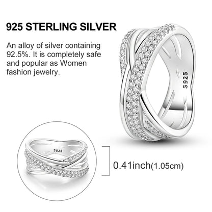 Hot Sale 925 Sterling Silver Ring Eye Plam Frefly Stars Heart Rings For Wedding Women Girls Jewelry Anniversary