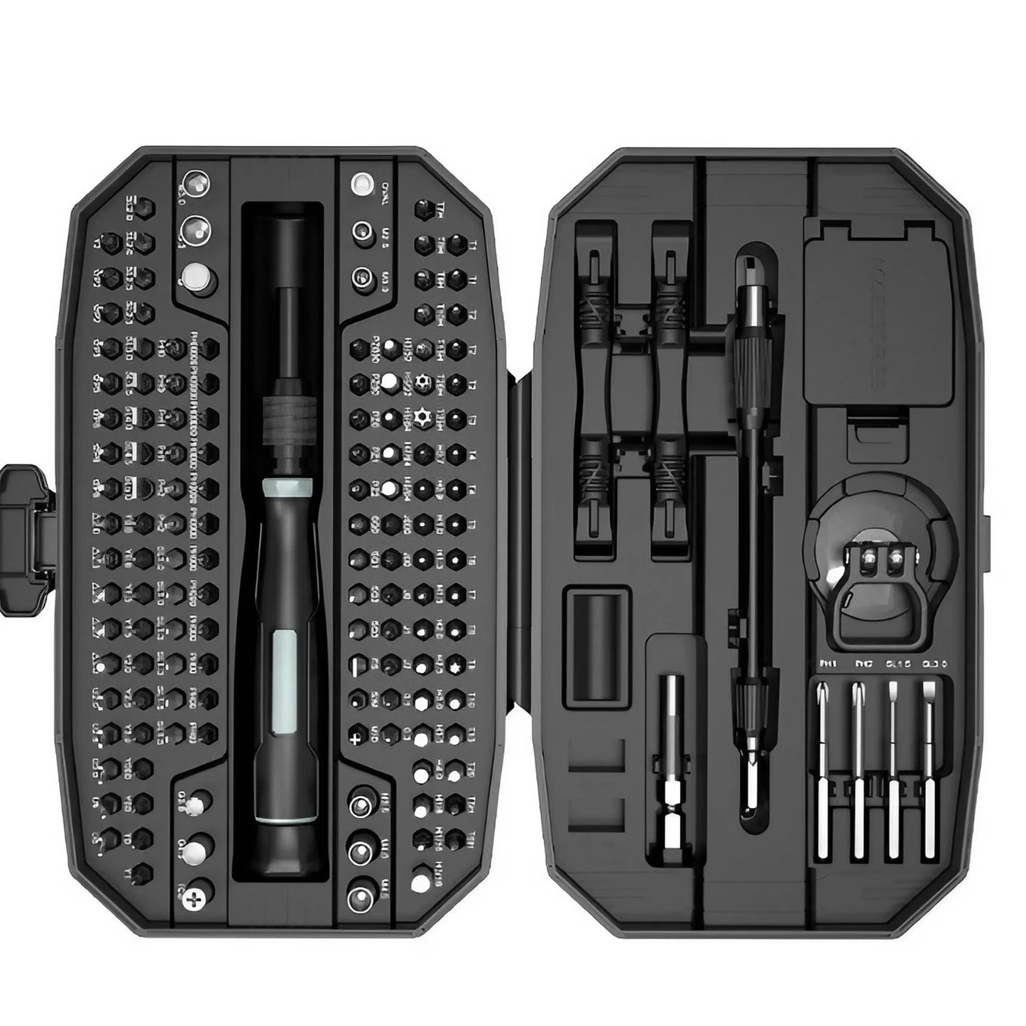 Jeu de tournevis de précision, kit d'outils pour ordinateur portable, kit de réparation professionnel 152/25 en 1 avec tournevis Torx T5 et T6.