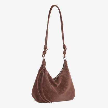 New 2026 Fall Winter Women's Tote Bag, Faux Suede Crossbody Shoulder Handbag, Spacious & Stylish Purse for Daily Work bolsa