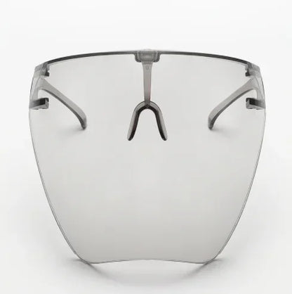 Full Face Sunglasses Mask Women Men Protective Faceshield Glasses Goggles Covered Spherical Lens Anti-Spray Cycling Sunglasses