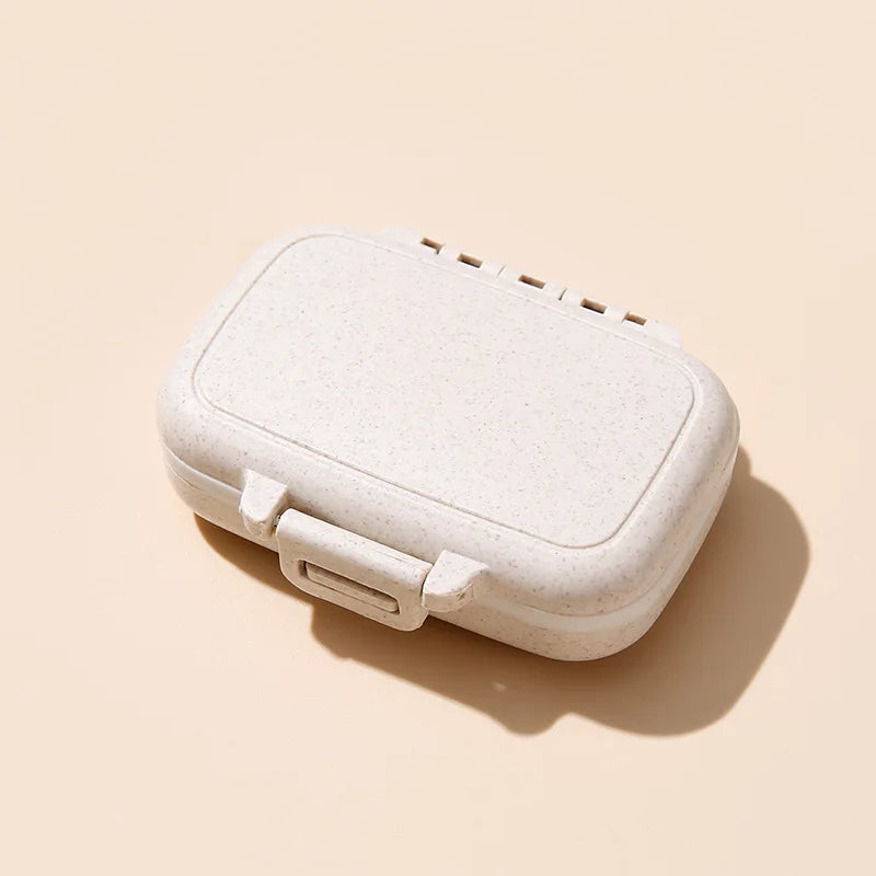 Mini Portable Pills Organizer Case 3 Grids PillBox Tablet Storage Container Weekly Medicine Pill's Box Pill Case Dispense