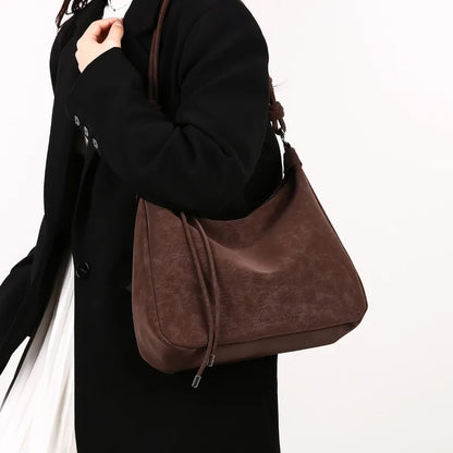 New 2026 Fall Winter Women's Tote Bag, Faux Suede Crossbody Shoulder Handbag, Spacious & Stylish Purse for Daily Work bolsa