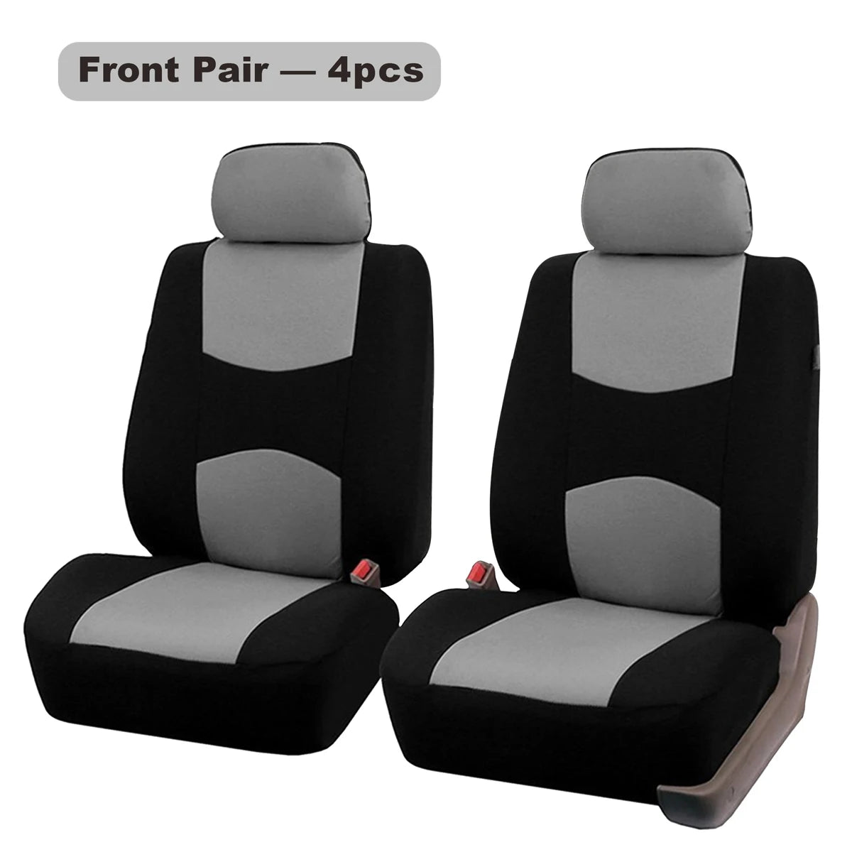 Four Seasons Fashion Universal 9 pcs Car Seat Cover Polyester Fabric Car Seat Cover