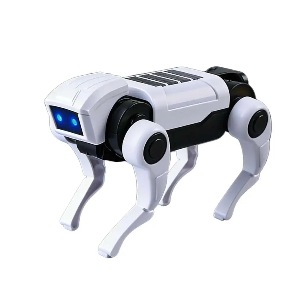 Electric Robot Dog Toy Animal Vehicle Mini size Electronic Pets DIY Installation Imitates Animals Children's Educational Toys