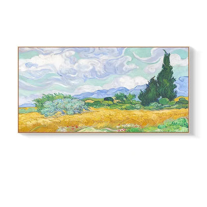 Impressionist Monet Van Gogh Famous Paintings Bedroom Wall Decor Mural Hotel Landscape Canvas Posters and Prints Room Picture