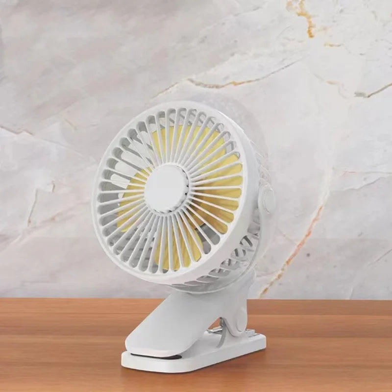 Portable Mini Hand Clip Fan USB Charging Quiet Desktop Electric Fan High Quality Student Dormitory Small Cooling Ventilador Fans
