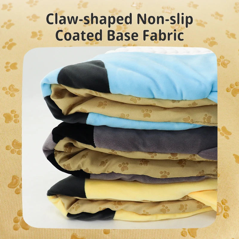 Versatile Pet Bed Pad Mattress for Cats And Dogs with Fiber Fabric Soft Core Material for Efficient Heat Dissipation