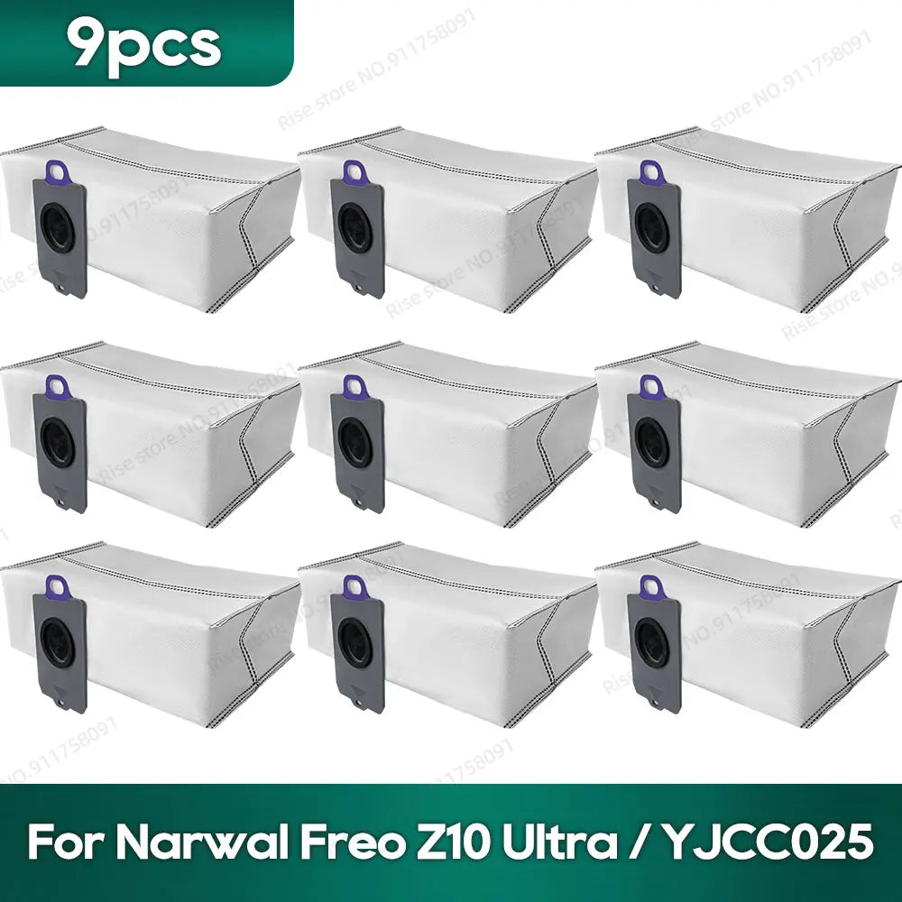 Compatible for Narwal Freo Z10 Ultra / YJCC025 Accessories Roller Brush Hepa Filter Dust Bag Mop Cloth