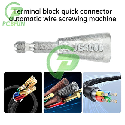 Wire Twisting Tools Quickly Twister Electrician Artifact for Power Drill Drivers Twisted Connector Cable Device Dedicated Tools