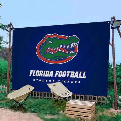 F-Florida G-Gators Football Cartoon Flag Art Science Fiction Room Home Decor Wall Hanging Home Decor Banner