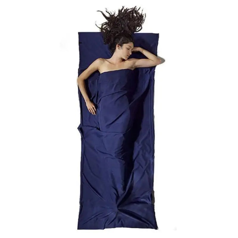 115*210CM Lightweight Sleeping Bag Liner Sleeping Sack Outdoor Camping Hotel Travel Sheet Camping Mat Camping Equipment