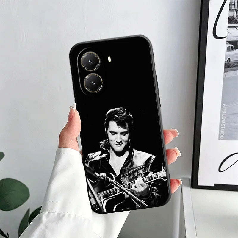 Soft Phone Case For Xiaomi Poco M7 M8 X7 X8 Pro Max X5 X3 Singer E-Elvis P-Presley X6 M6 M5S F8 F7 Redmi 15 15C 14C 13C 15T 17T