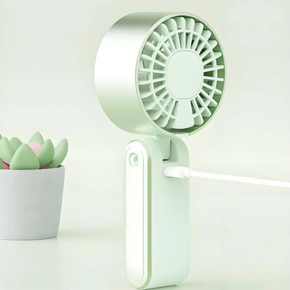 Portable Handheld Fan Lightweight USB Rechargeable Fan for Travel, Outdoor