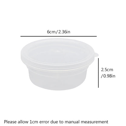 5 transparent plastic storage boxes can accommodate small items, small toys, decorations, small cards, sorted storage, not messy