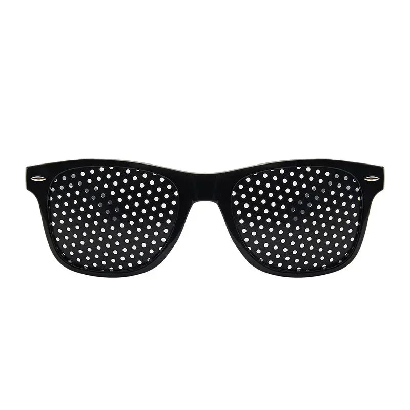 Sunglasses Women  Perforated Sunglasses Men Small Aperture Plastic Glasses Pinhole  Porous Lunettes De Soleil نظارات شمسية