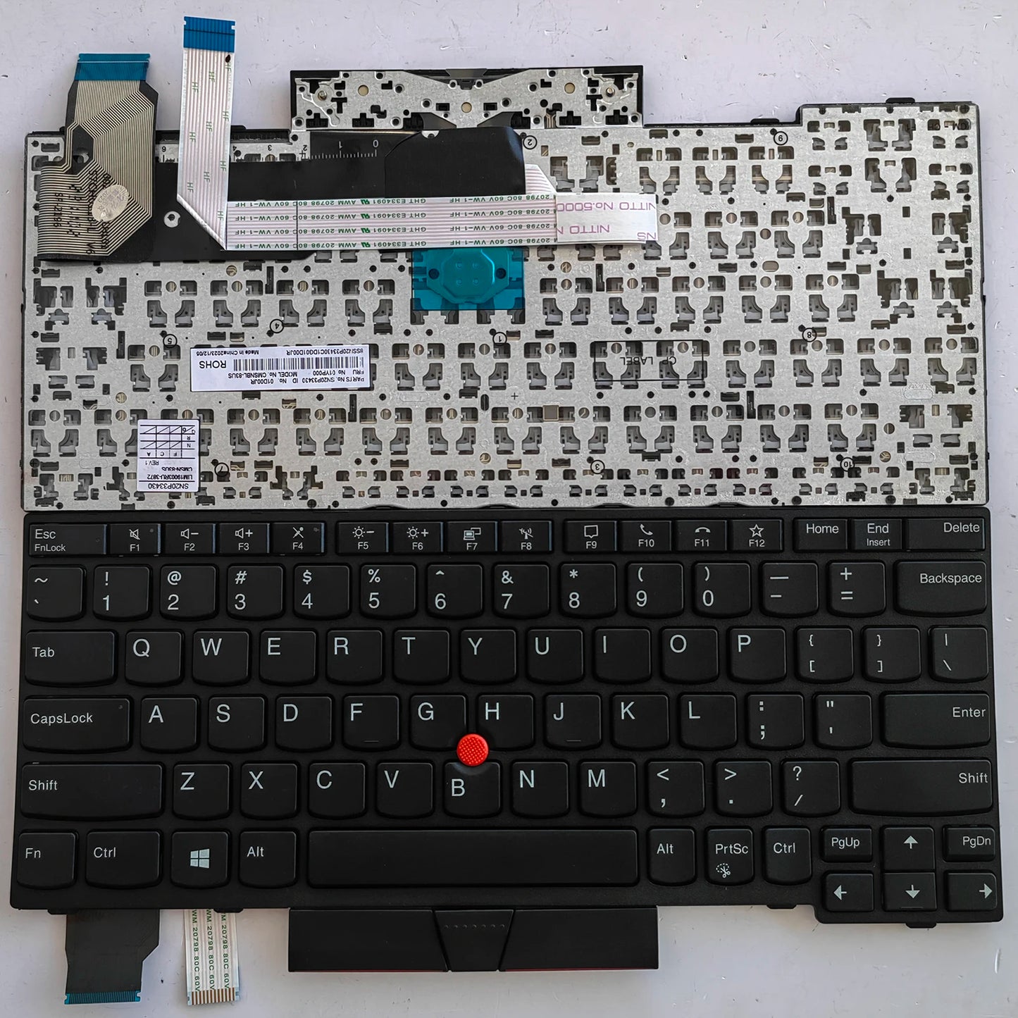 US Laptop Keyboard for Lenovo Thinkpad X13 Gen 1 20T2 20T3 20UF 20UG L13 Gen 1 20R3 20R4