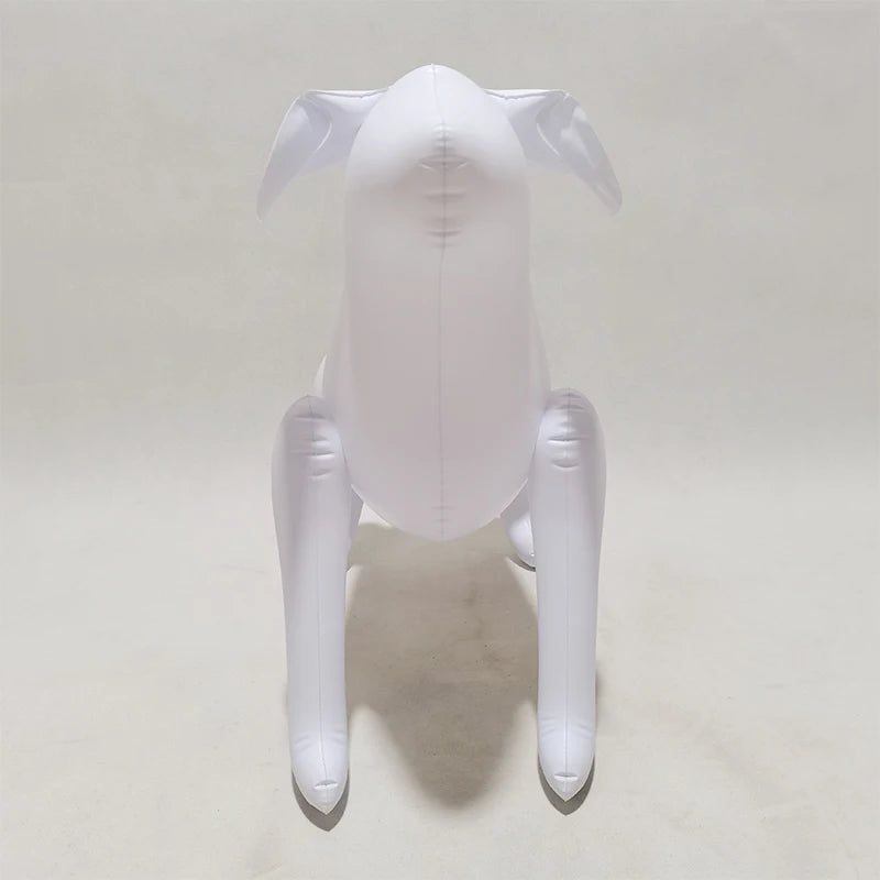 Inflatable Dog Mannequin Pet Clothing Model Dog Mannequin Display Puppy Dress Form Animal Mannequin