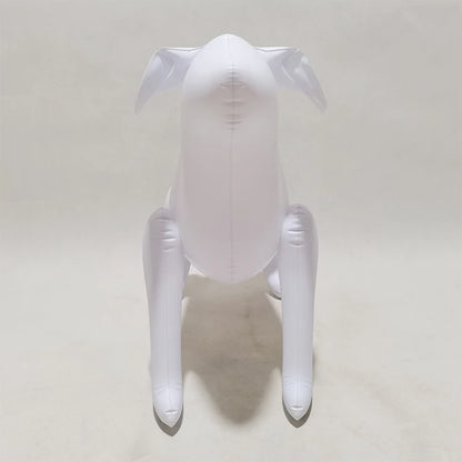 Inflatable Dog Mannequin Pet Clothing Model Dog Mannequin Display Puppy Dress Form Animal Mannequin