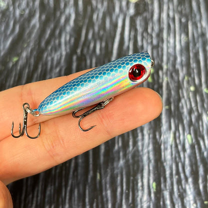 1 Stück 45 mm 3 g sinkender Bleistift-Angelköder Mini Popper Walking Dog künstlicher Hartköder Pesca Wobbler Swimbait Tackle Zubehör