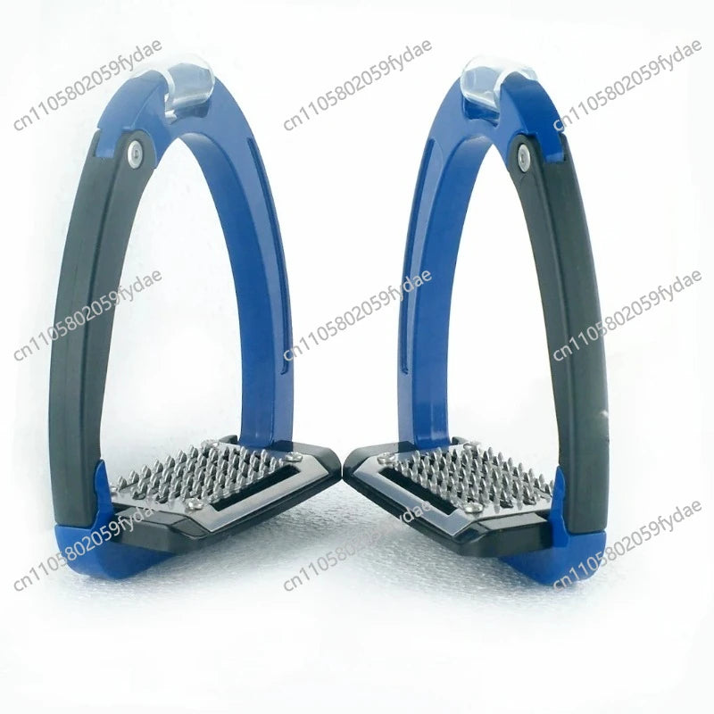 Safety Stirrups 125mm Saddle Accessories Aluminum Alloy Material Equestrian Equipment Complete Set