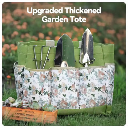 Gardening Tools 9PCS/Set Heavy Duty Durable Stainless Steel Hand Toolsv For Digging Transplanting Weeding With Storage Handbag