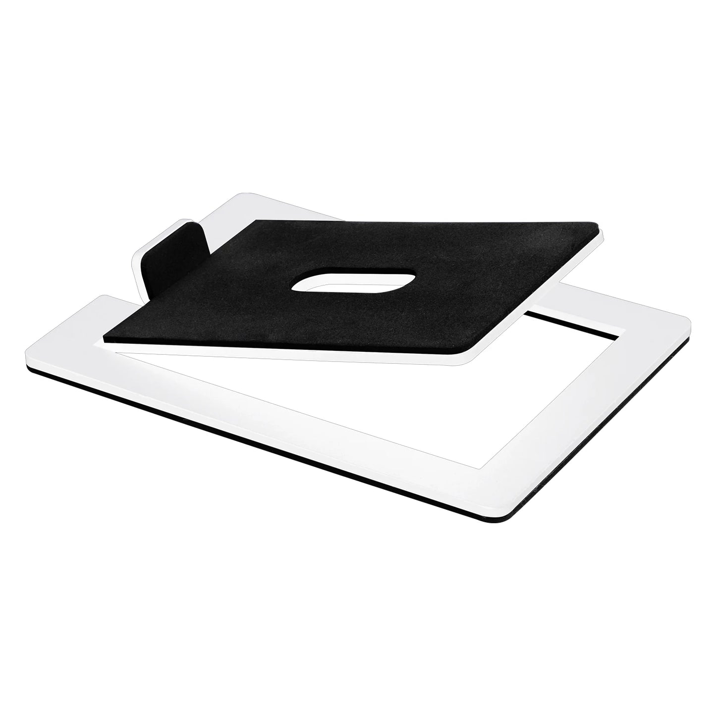 Speaker Support Base is Made of Carbon Steel For Tabletop Speaker Bottom Stand with Shock Absorption and Enhanced Sound Quality