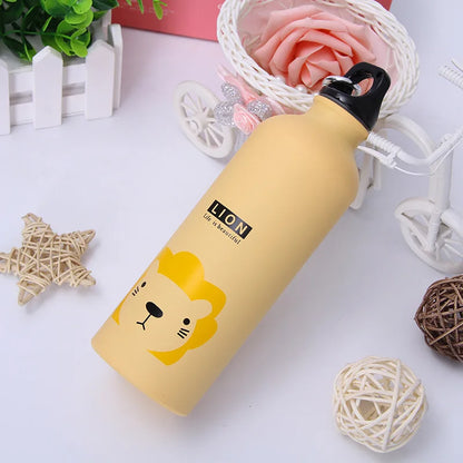 (12pcs) Camping Alloy Water Bottle 500ml Lightweight Single Wall Soft Camping Cycling Water Bottle