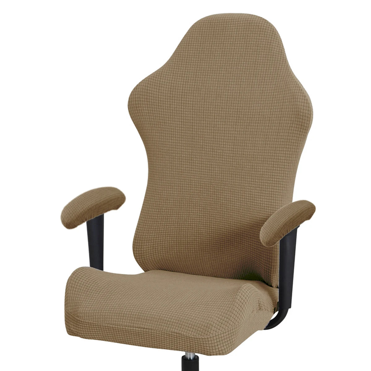 Thick Jacquard Office Computer Game Chair Slipcovers Stretchy  Reclining Racing Gaming Chair Cover Protector With Armrest Cover