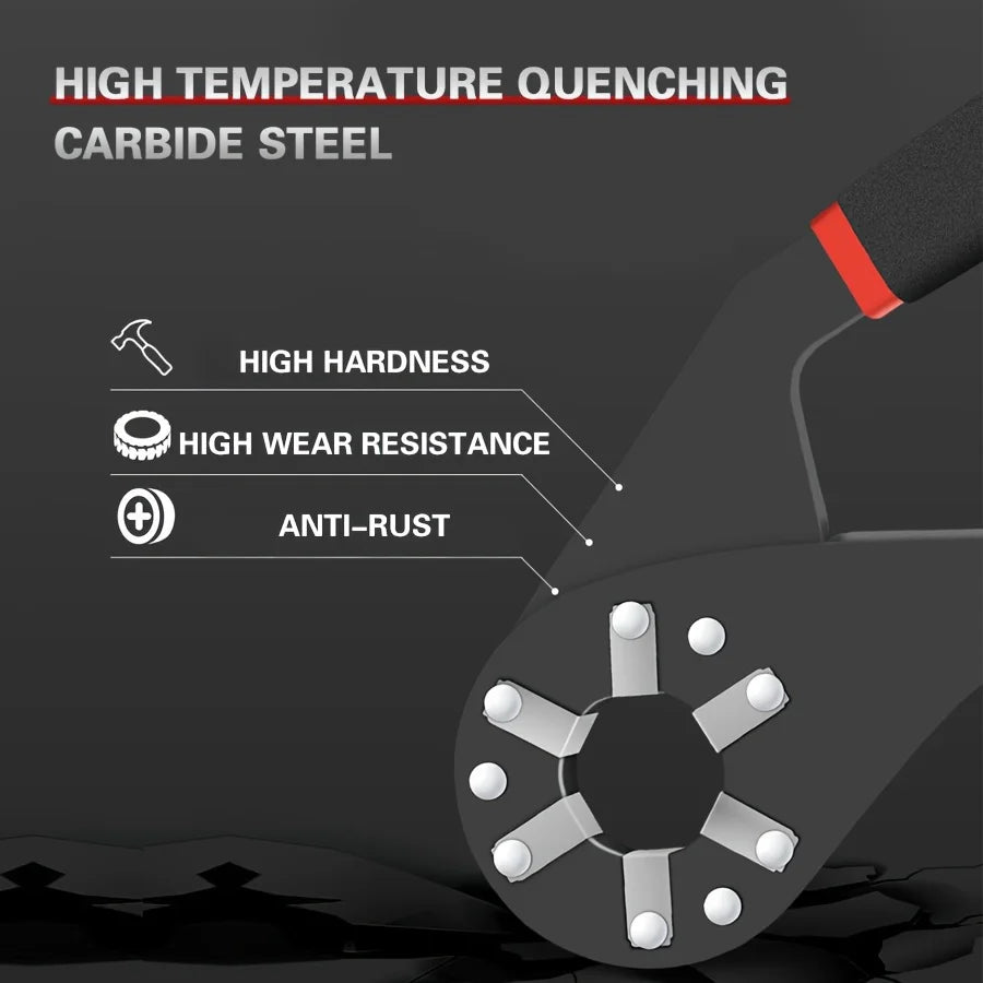 Magic Wrench 6 Inch 8 Inch Multi-purpose Hexagonal Alloy Steel Manual Clampable Movable Hexagonal Wrench
