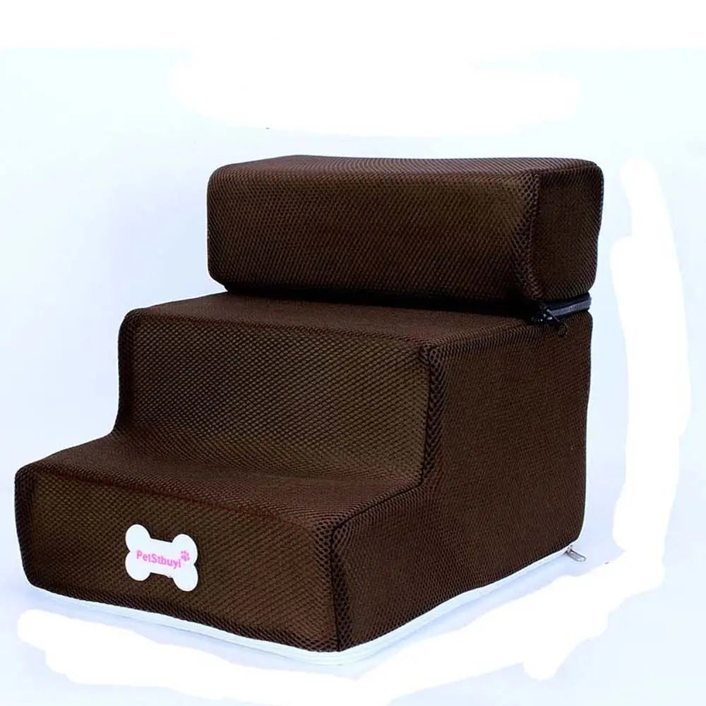 Multicolor Durable Puppy Climbing Dog Ramp Stairs Anti-slip Pet Ramp Ladder Dogs Bed Stairs Dog House Pet Supplies