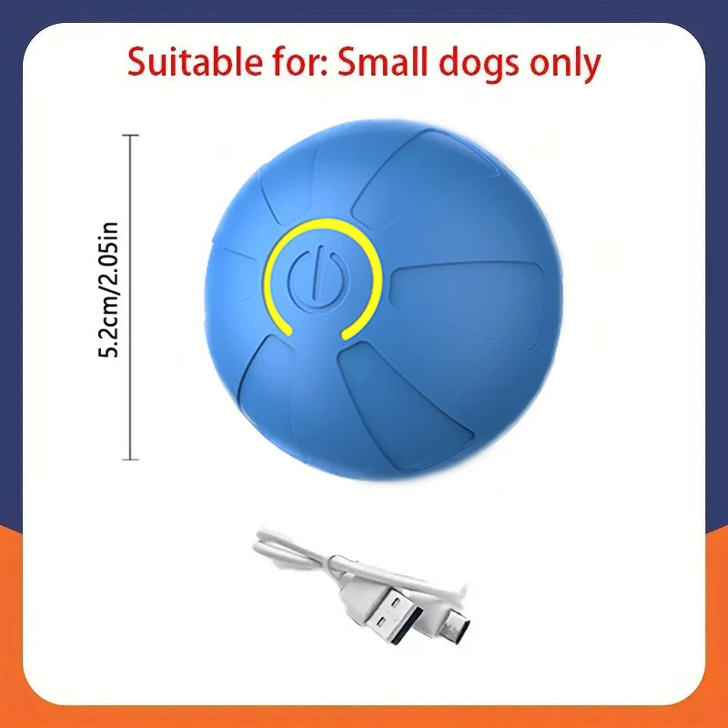Smart Dog Toys Ball Electronic Interactive Pet Toy Moving Ball USB Automatic Moving Bouncing for Puppy Birthday gift Cat Product