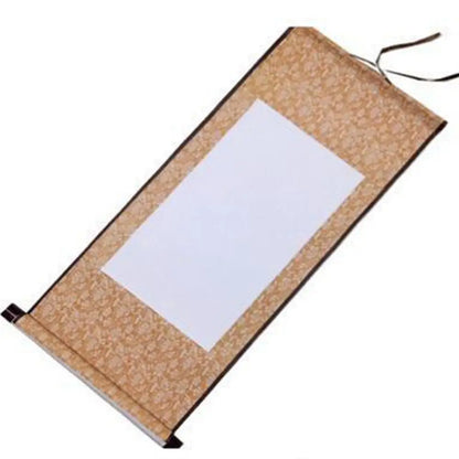 DIY Crafts Home Decoration Self Made Gifts Drawing Canvas Scrolls Calligraphy Mounting Painting Scroll Blank Hanging Scroll