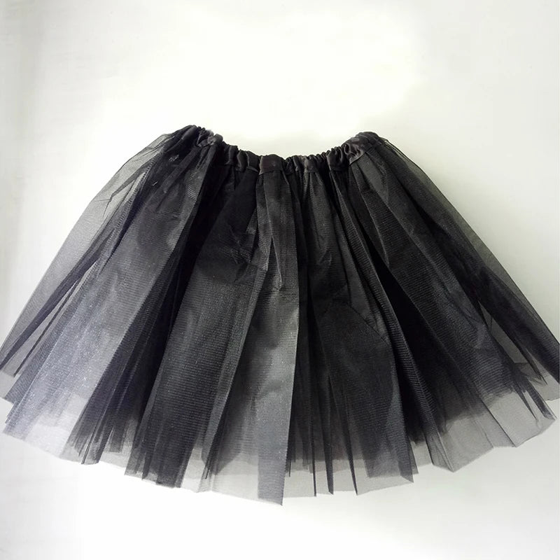 Women Vintage Tulle Skirt Short Tutu Mini Skirts Adult Fancy Ballet Dancewear Party Costume Ball Gown Mini skirt Summer  Hot