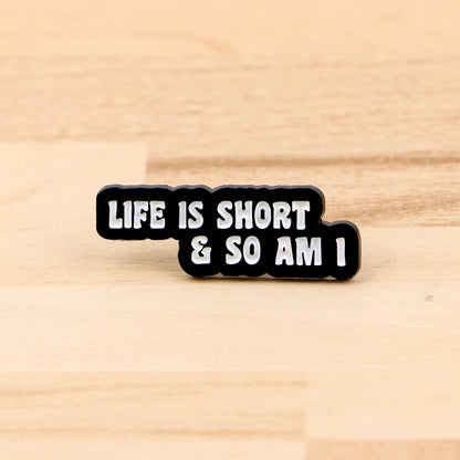 I'm NICER THAN MY FACE LOOKS Quote Enamel Pins ADHD Brooch Badge on Backpack Lapel Pin Costume Accessories Fashion Jewelry Gifts