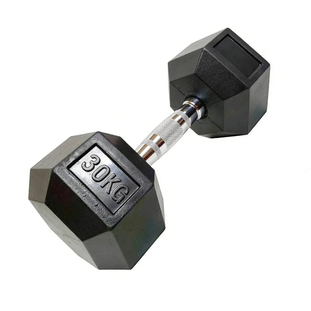 Hex dumbbells, 2.5-25 kg dumbbells,non-slip coating, ergonomic handle, solid iron dumbbell set, strength training,home gym