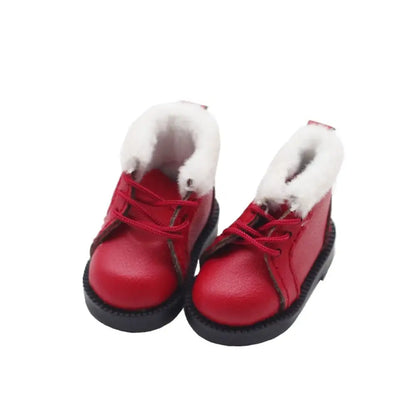 Doll Accessory Toy For 1/6 Blythes OB22 ob24 Dolls Doll Winter Boots Shoes Accessories Doll Clothes Accessories Mini Doll Shoes