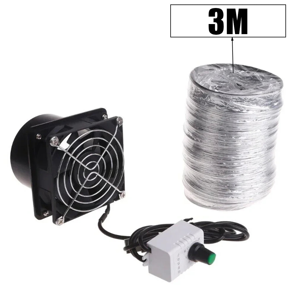Smoke Absorber Fume Extractor Fan Pipe Duct Exhuast Fan USB Adjustable Speed Smoke Absorber Accessories Range Hood Accessories