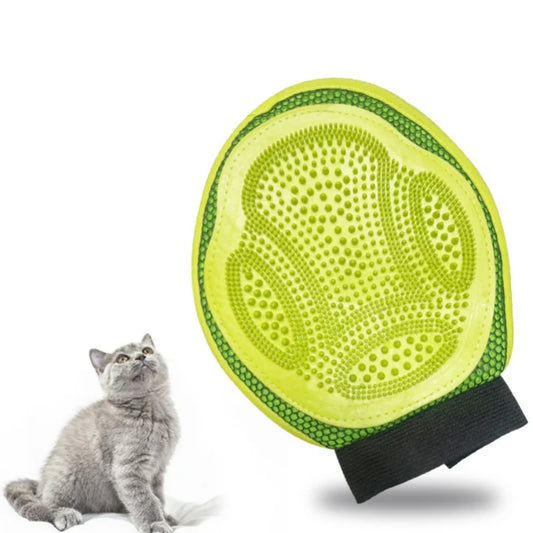 Pet Grooming Massage Gloves for Cats And Dogs Silicone Dog Bath Cleaning Brush Soft Grooming Tools for Animal Care