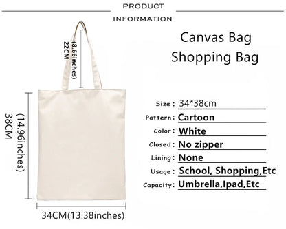 Dungeon Crawler Carl tote bag shopping shopper bolsas de tela totebag foldable femme