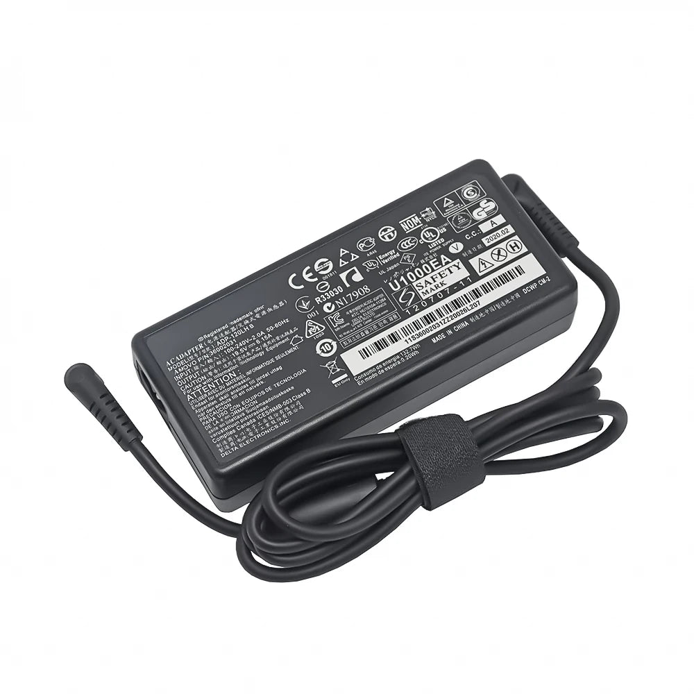 19.5V 6.15A 120W 5.5*2.5mm Laptop AC Adapter For Lenovo Y460  Y400 Y430p Y410P Y500 Y510P Y570 Y530 Y580 Y730