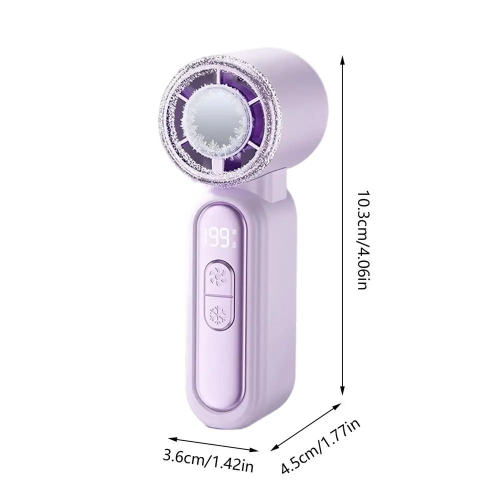 Portable Fan Strong Wind Adjustable Appliance Handheld Personal Fan For Travel Picnic School Commuting Beach Dorm Students Boys