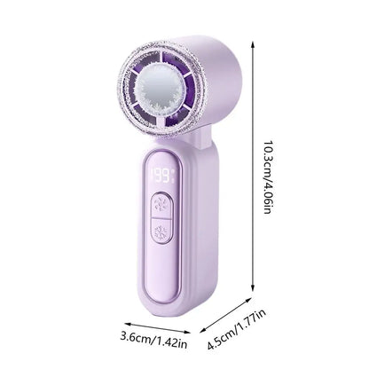 Portable Fan Strong Wind Adjustable Appliance Handheld Personal Fan For Travel Picnic School Commuting Beach Dorm Students Boys