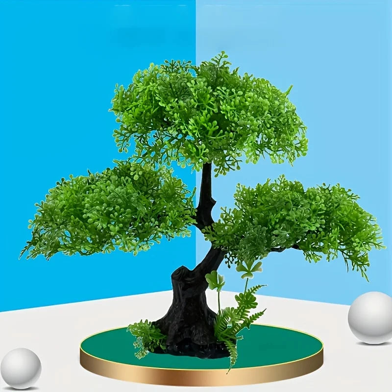 Aquarium Simulation Plants Fish Tank Landscaping Decorations Plastic Water Plants Flowers Trees Rocks Ornaments Accessories