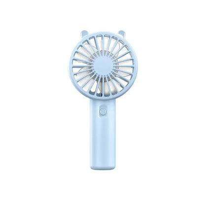 Mini USB Rechargeable Handheld Fan, Mute Portable Cooling Fan for Eyelash Makeup Desk Outdoor
