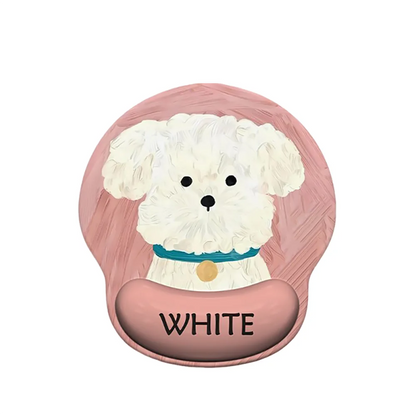 Cute Cartoon Mouse Pad with Wrist Rest Rubber Anti-Slip Wrist Rest Pad Soft Mat Cute Gaming Mousepads Office Use