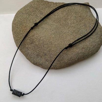 Men's Masculine & Adjustable Lava Necklace, Essential Oil Diffuser Necklace, Beach necklace, Boho necklace, 1pc